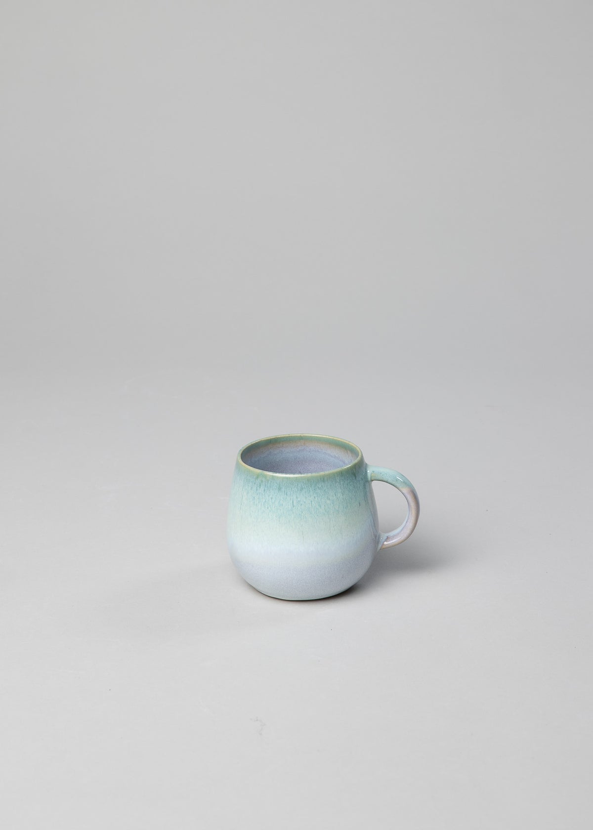 Bola Tasse Türkis – Große handgemachte portugiesische Keramiktasse