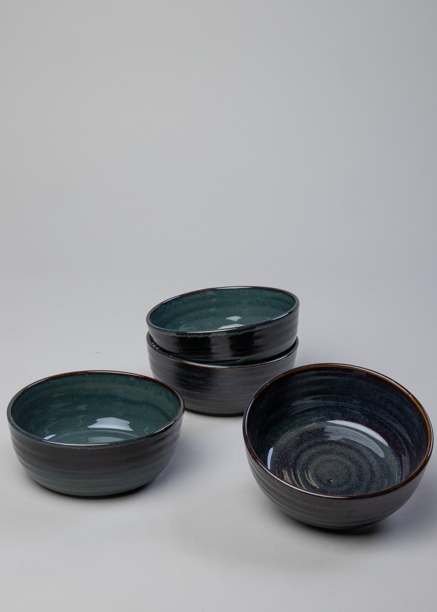 Lagoa Bowl - dunkel Set (4-teilig)