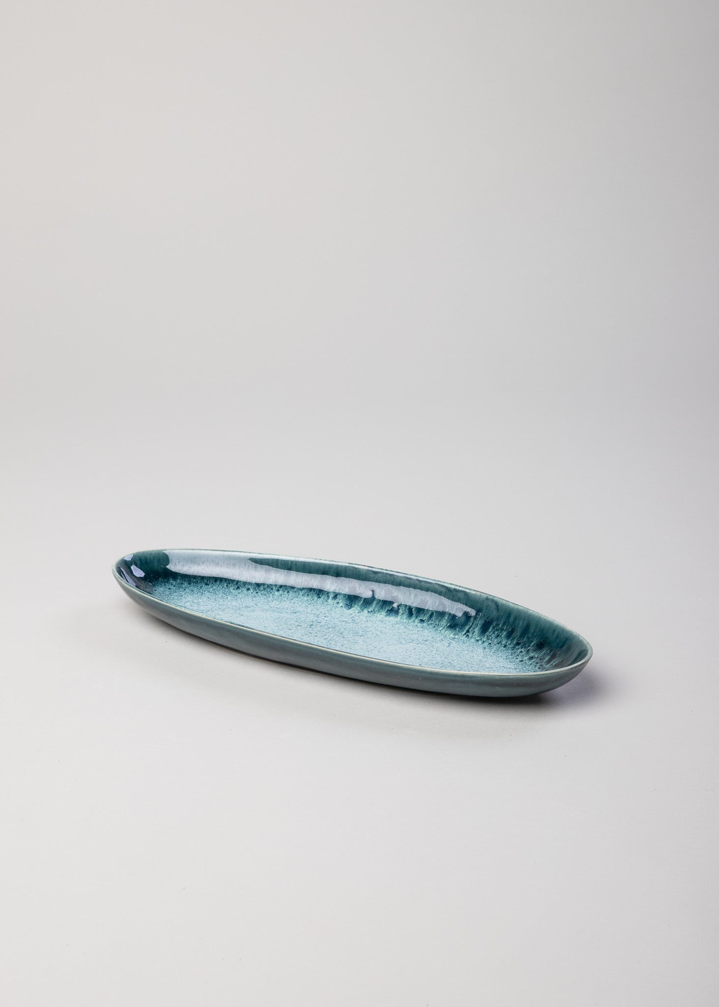 Verão Servierplatte blau